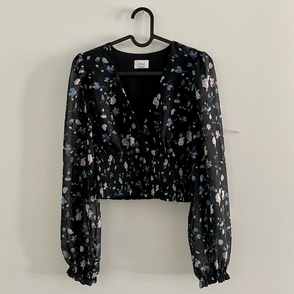Aritzia Wilfred Wistful XS Blouse